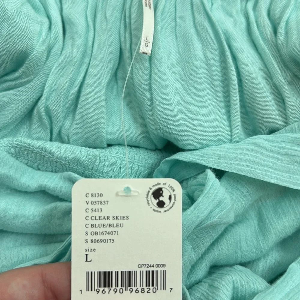 Free People Perfect Day Mini in Clear Skies Size Large NWT - Picture 15 of 15